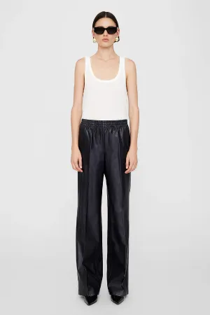 Anine Bing | Soto Pant - Night Sky Vegan Leather