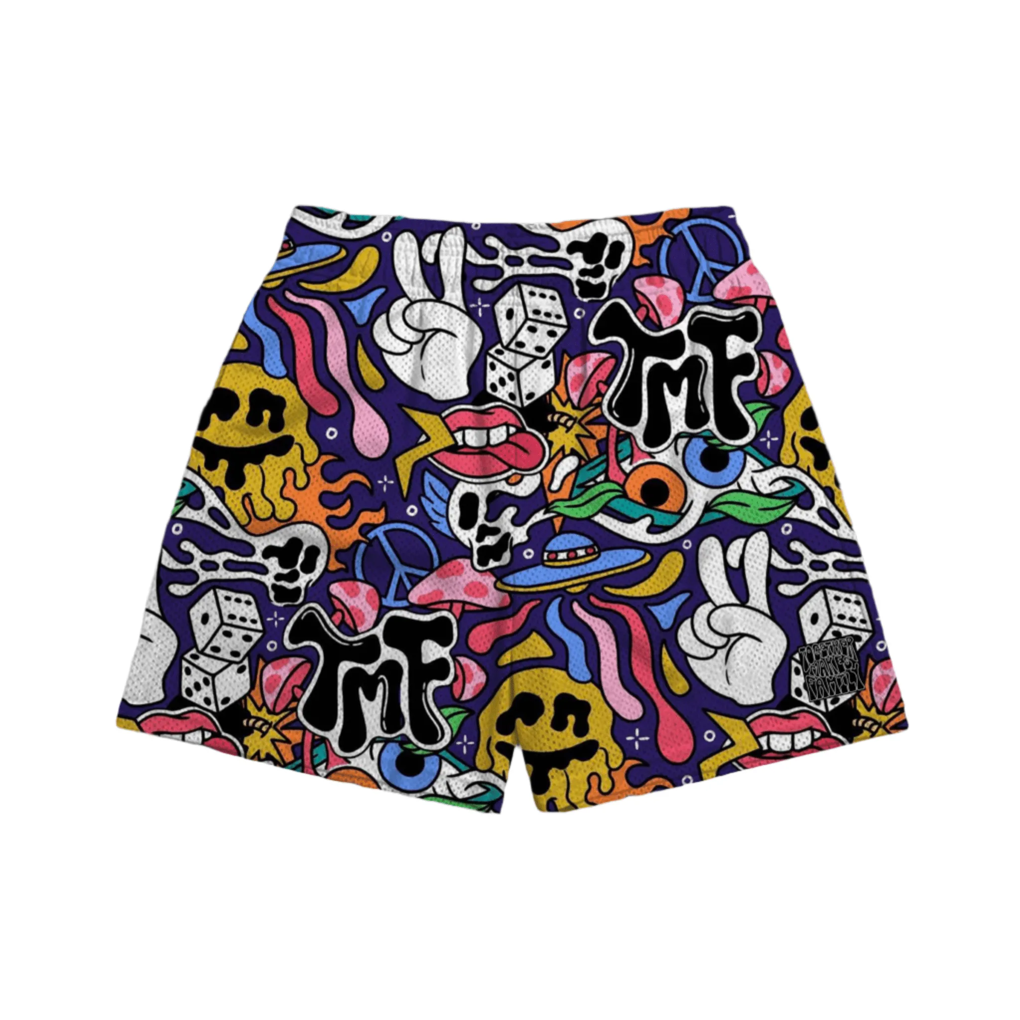 Athletic Mesh Shorts in Trendy
