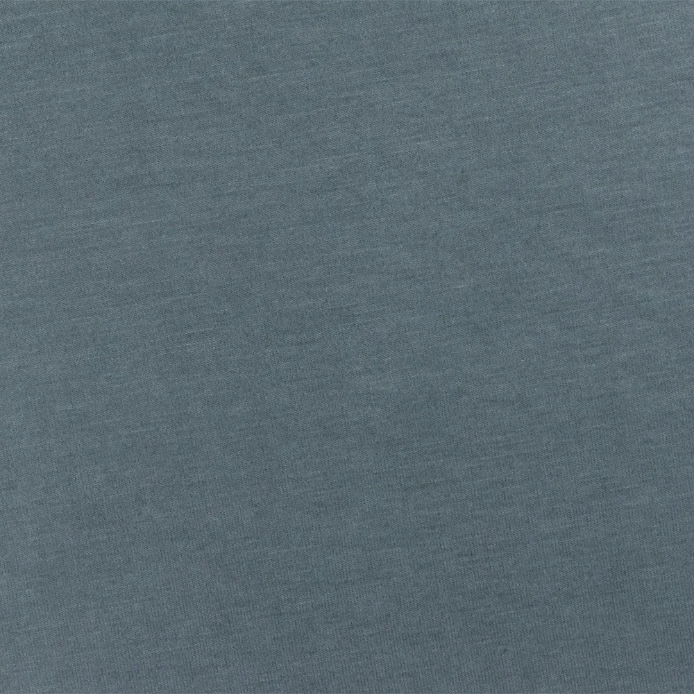 Blue Solid Stretch Super Modal Rayon Spandex Jersey Knit Fabric