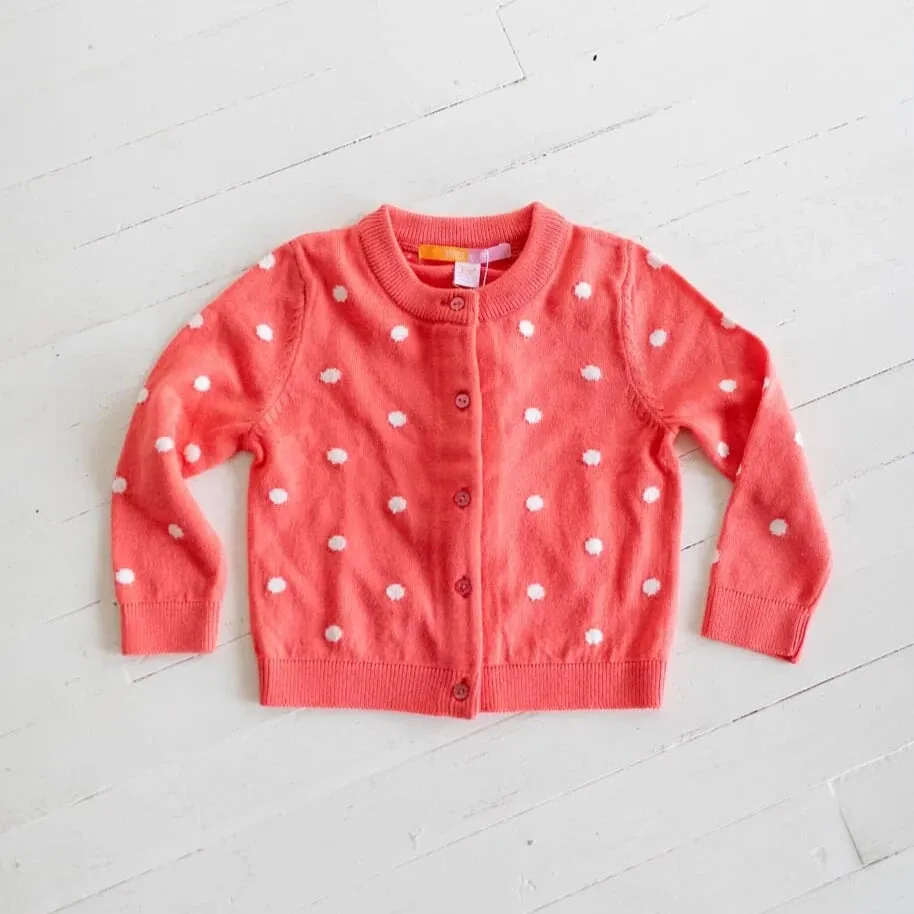 Briton Court Polka Dot Evelyn Cardigan