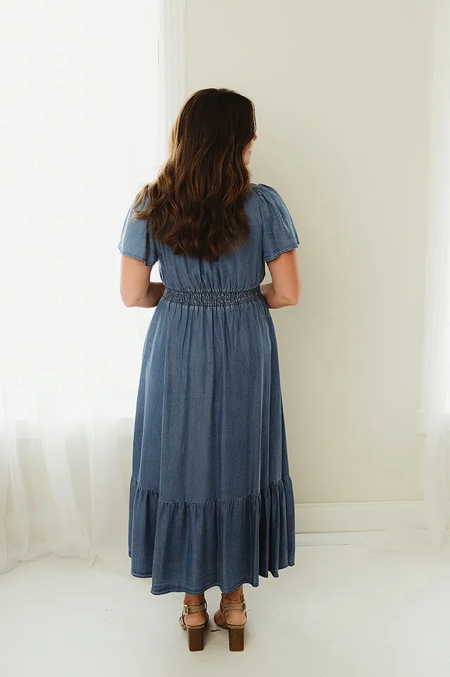 Chambray Midi