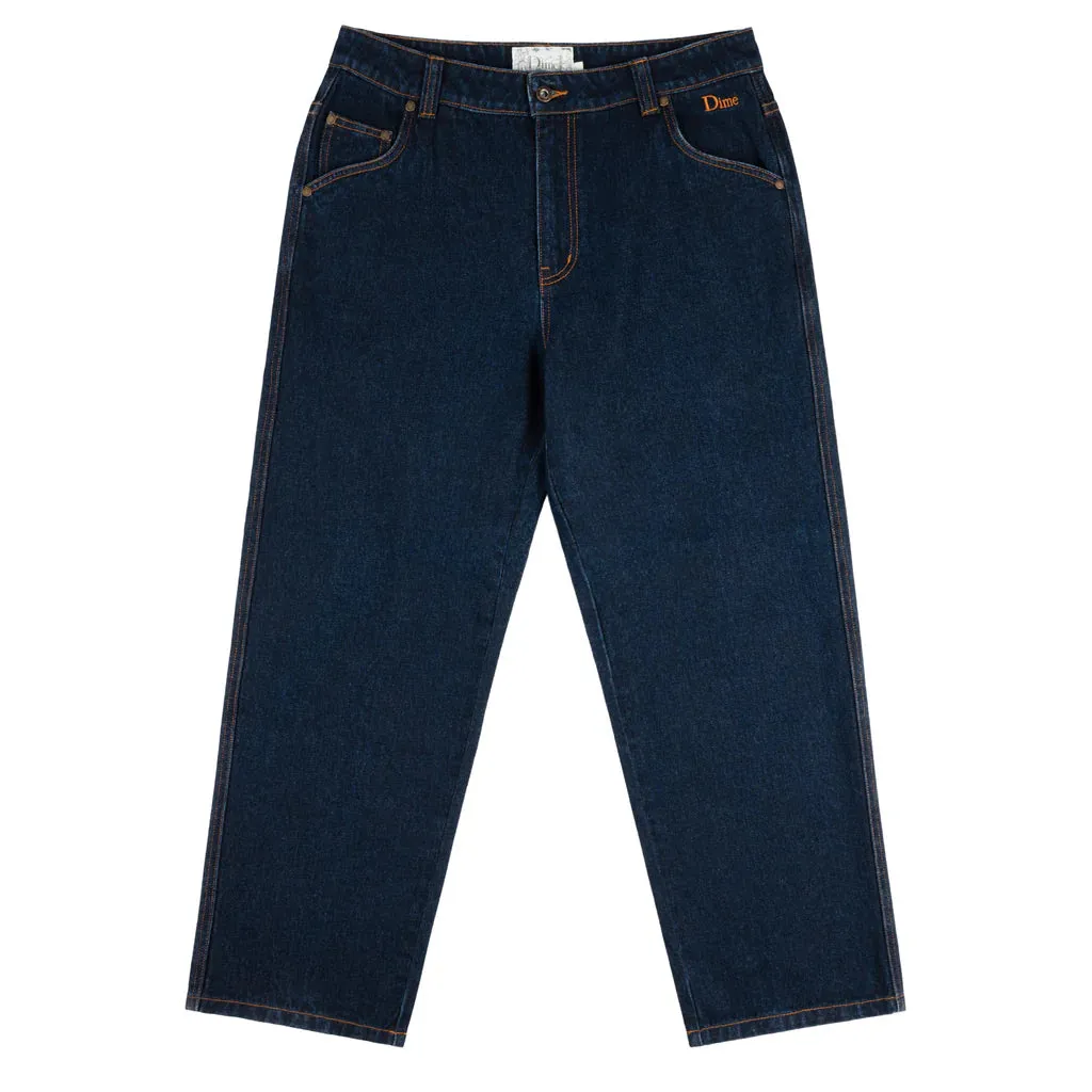 Classic Relaxed Denim Pants (Indigo)