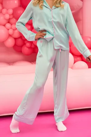 Claudia Dean PJ Set Pearl Mint