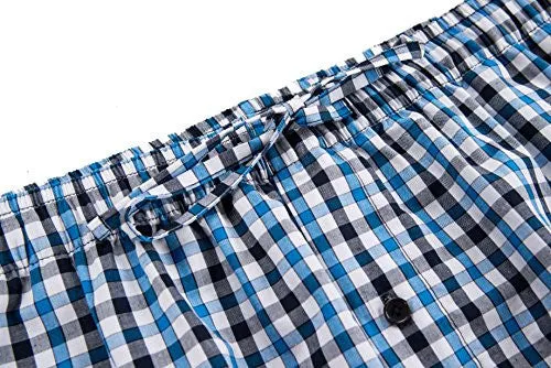 CYZ MEN'S 100% COTTON POPLIN PAJAMA LOUNGE SLEEP PANT-F1709-L