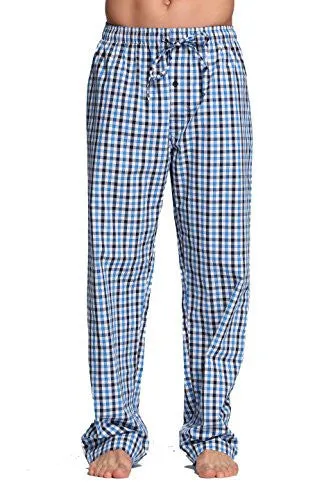 CYZ MEN'S 100% COTTON POPLIN PAJAMA LOUNGE SLEEP PANT-F1709-L