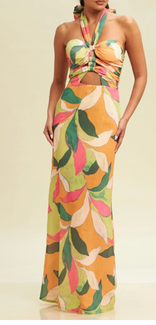 Dana Halter Maxi Dress