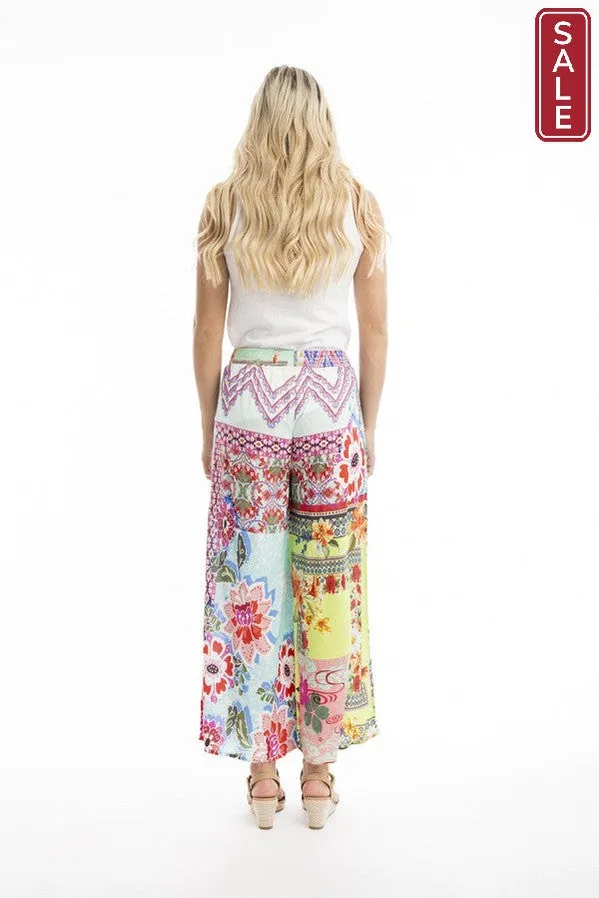 Digital Pants Oriental Floral