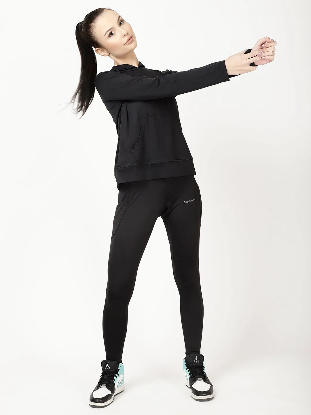 Dusty Rose Sassy Full Sleeves Hoodie