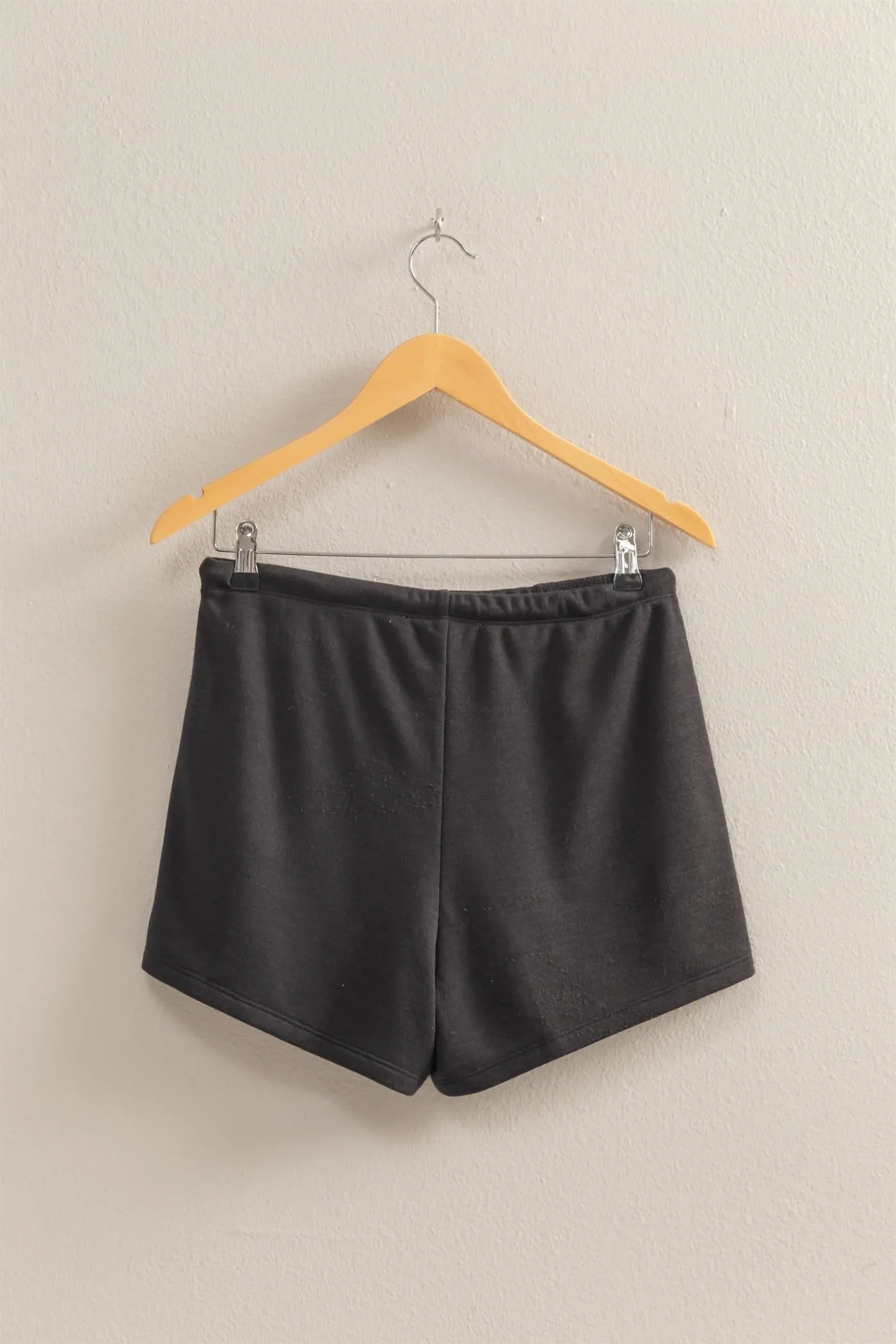 DZ25A684-Comfy Mid-Waist Drawstring Shorts