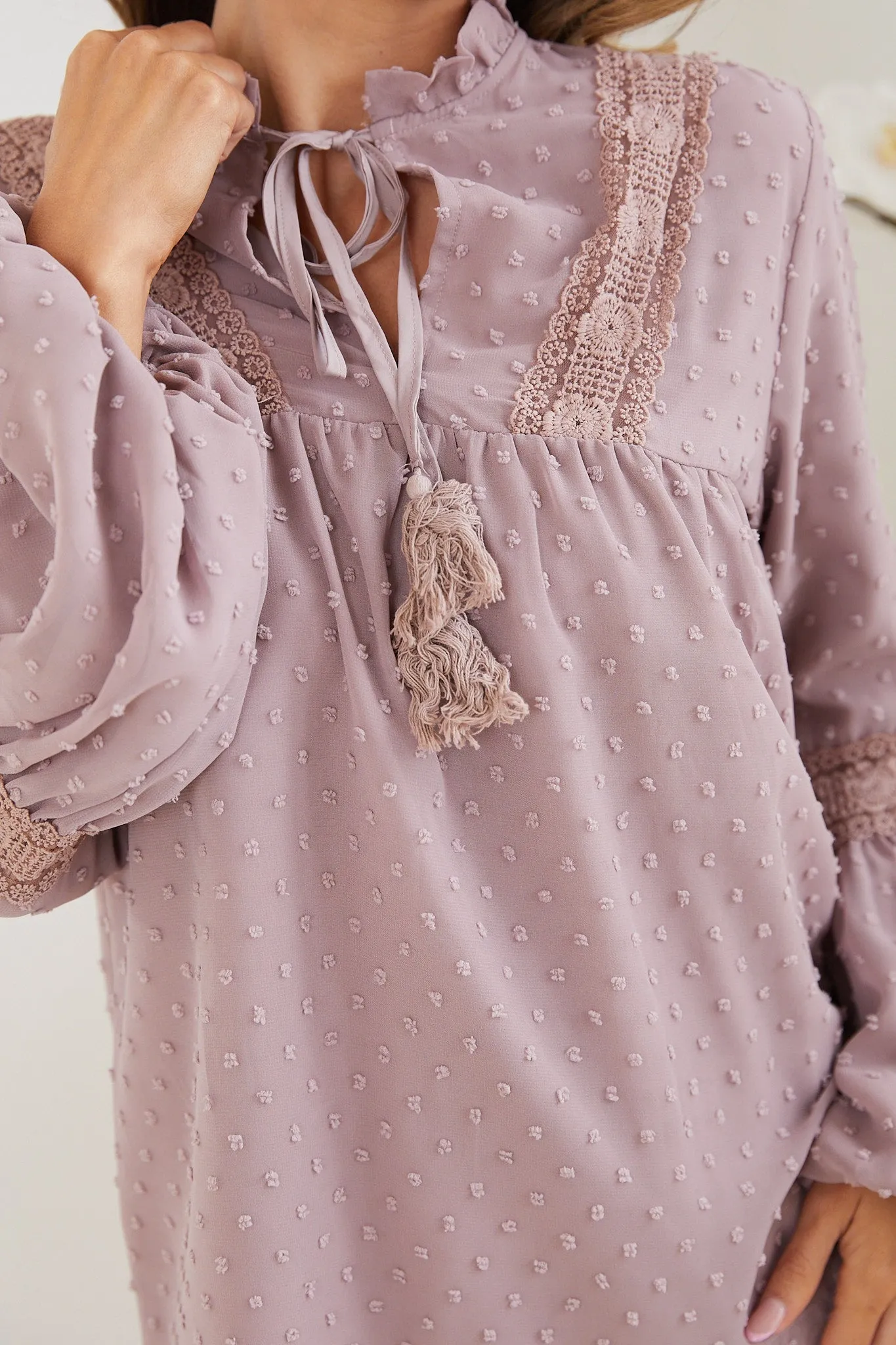 Ephrathe Blouse - Pink
