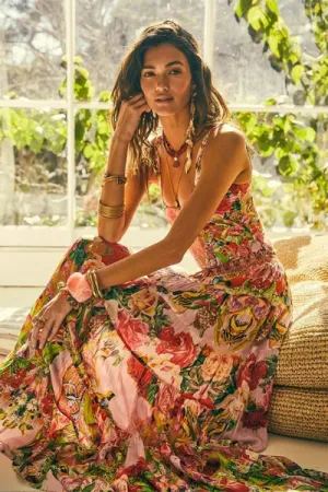 EVERY FLOWER BLOSSOMS MAXI SKIRT