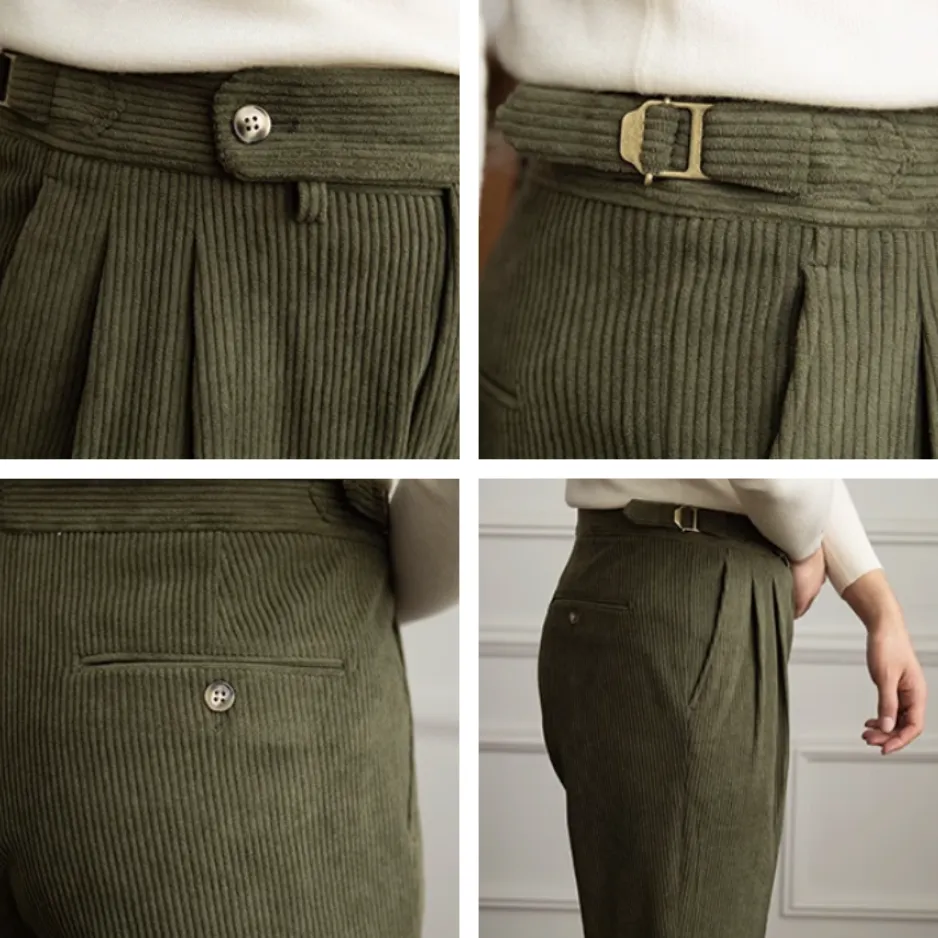Hamilton Corduroy Gurkha Pants