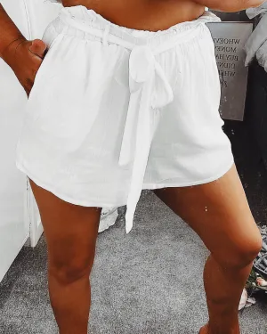 Hampton Shorts White