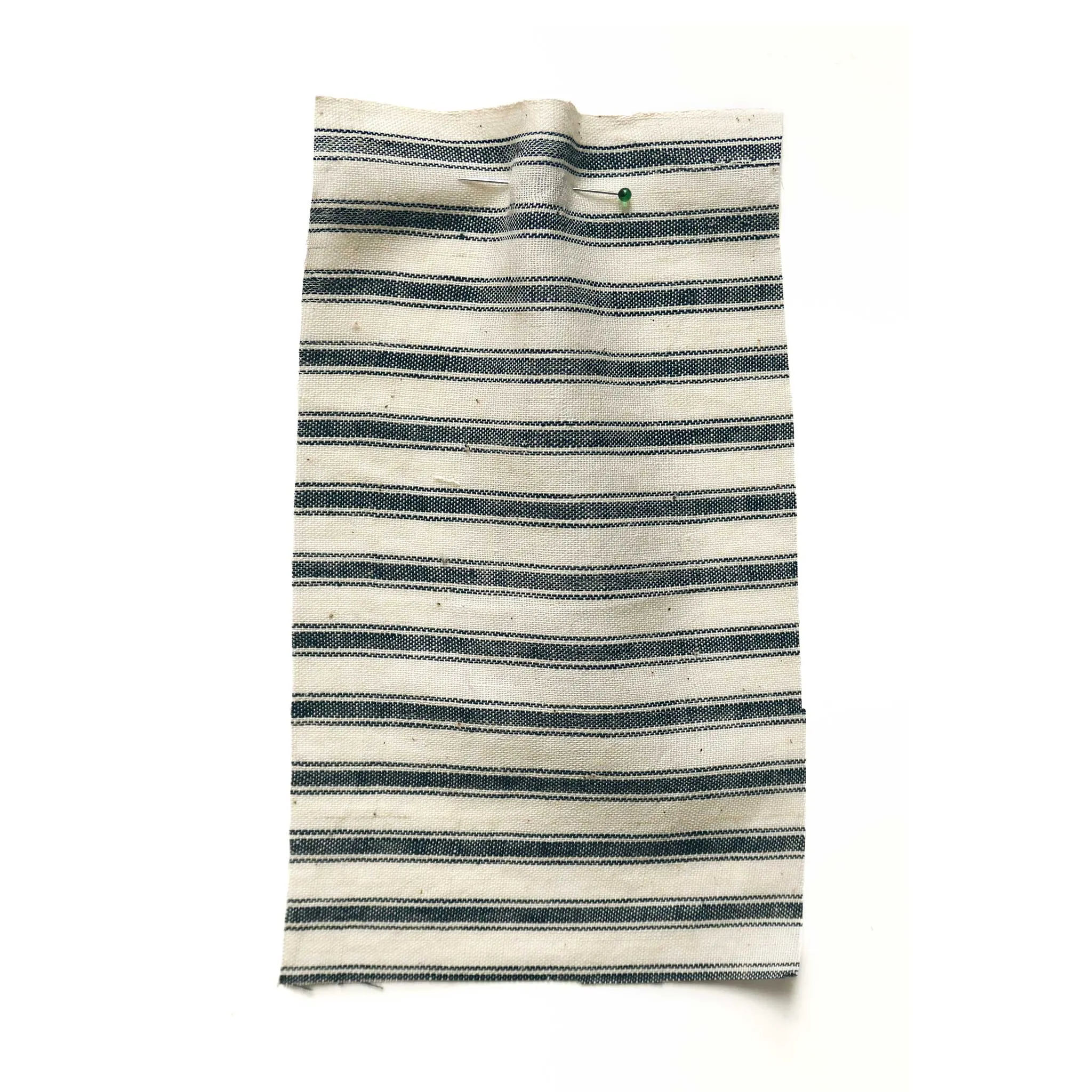 Handloom Ticking Stripe Black