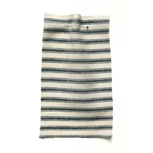 Handloom Ticking Stripe Black