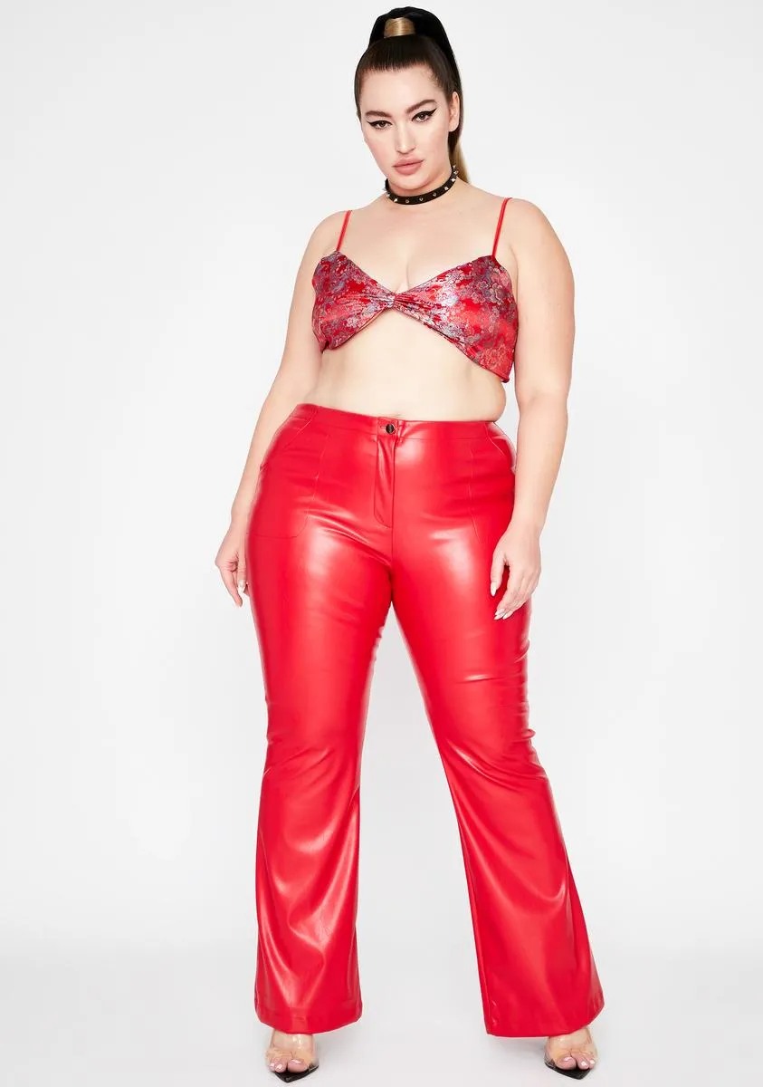 Hot Lux Dreamer District Flare Pants