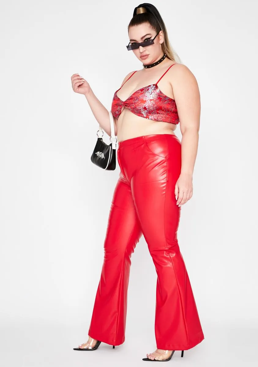 Hot Lux Dreamer District Flare Pants