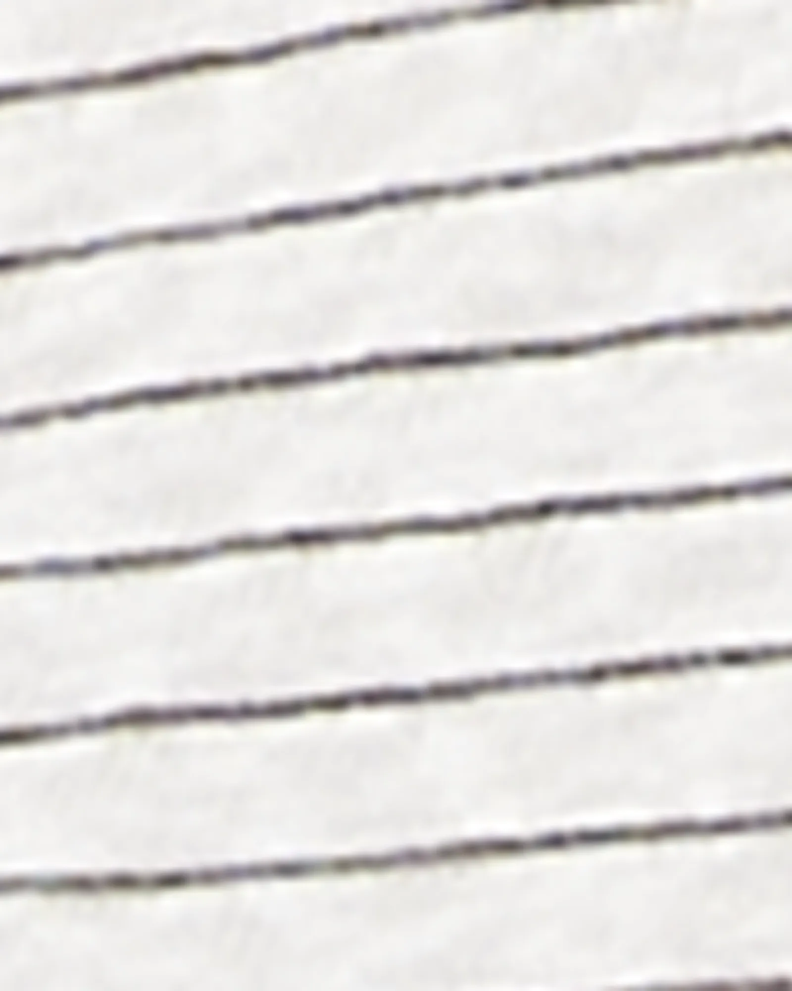 Jane Striped Tee | Light Grey / Black