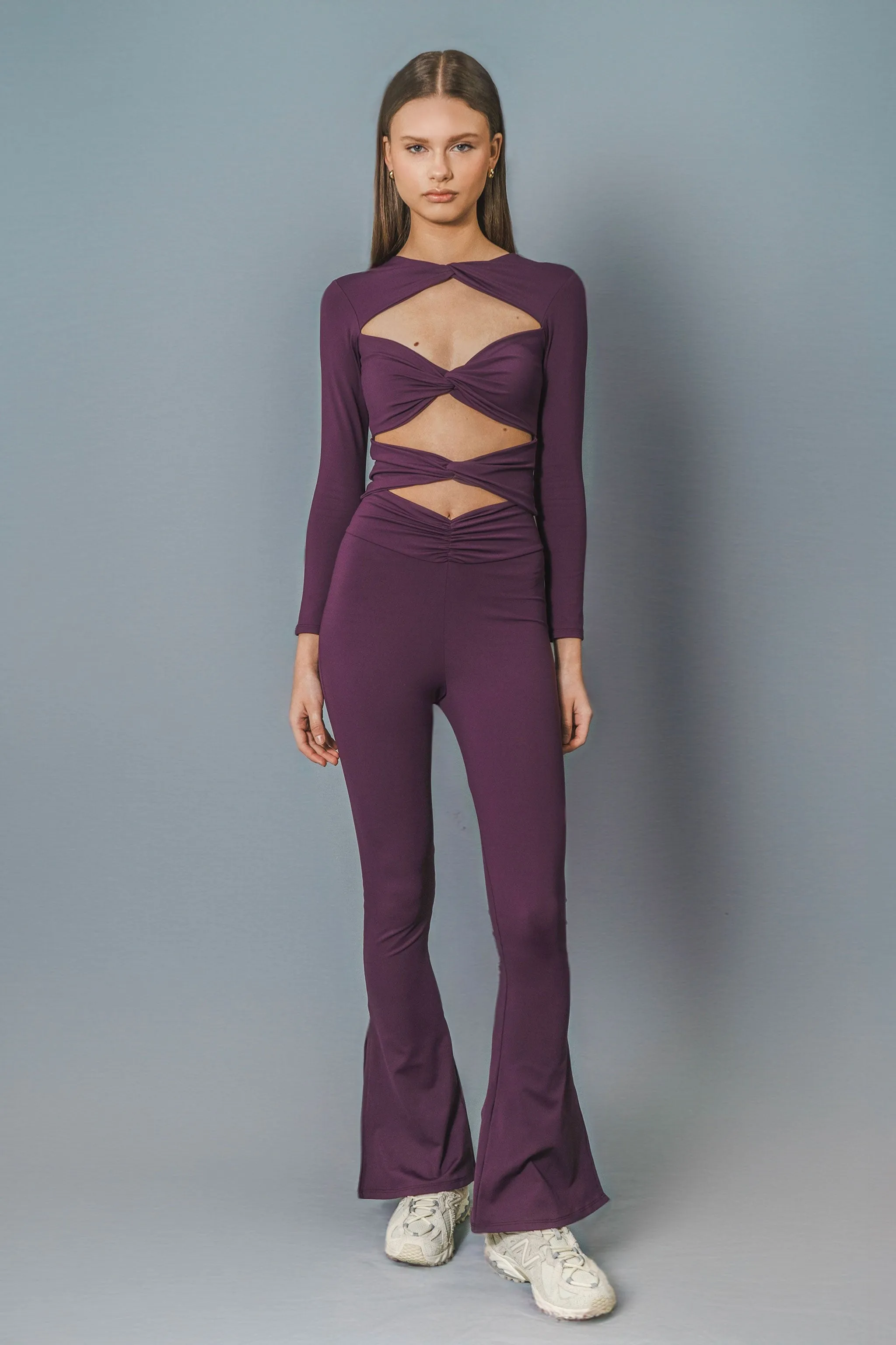 Lauren Top Long Sleeve Fig