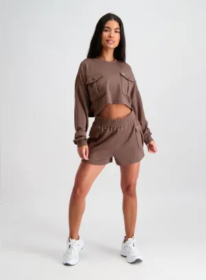Macchiato Comfy Cargo Shorts