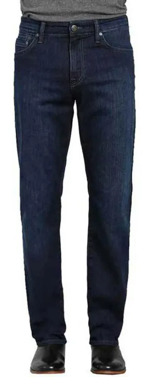 Mavi Men's Matt Size 31/34 Relaxed Rise Dark Indigo Williamsburg Jeans