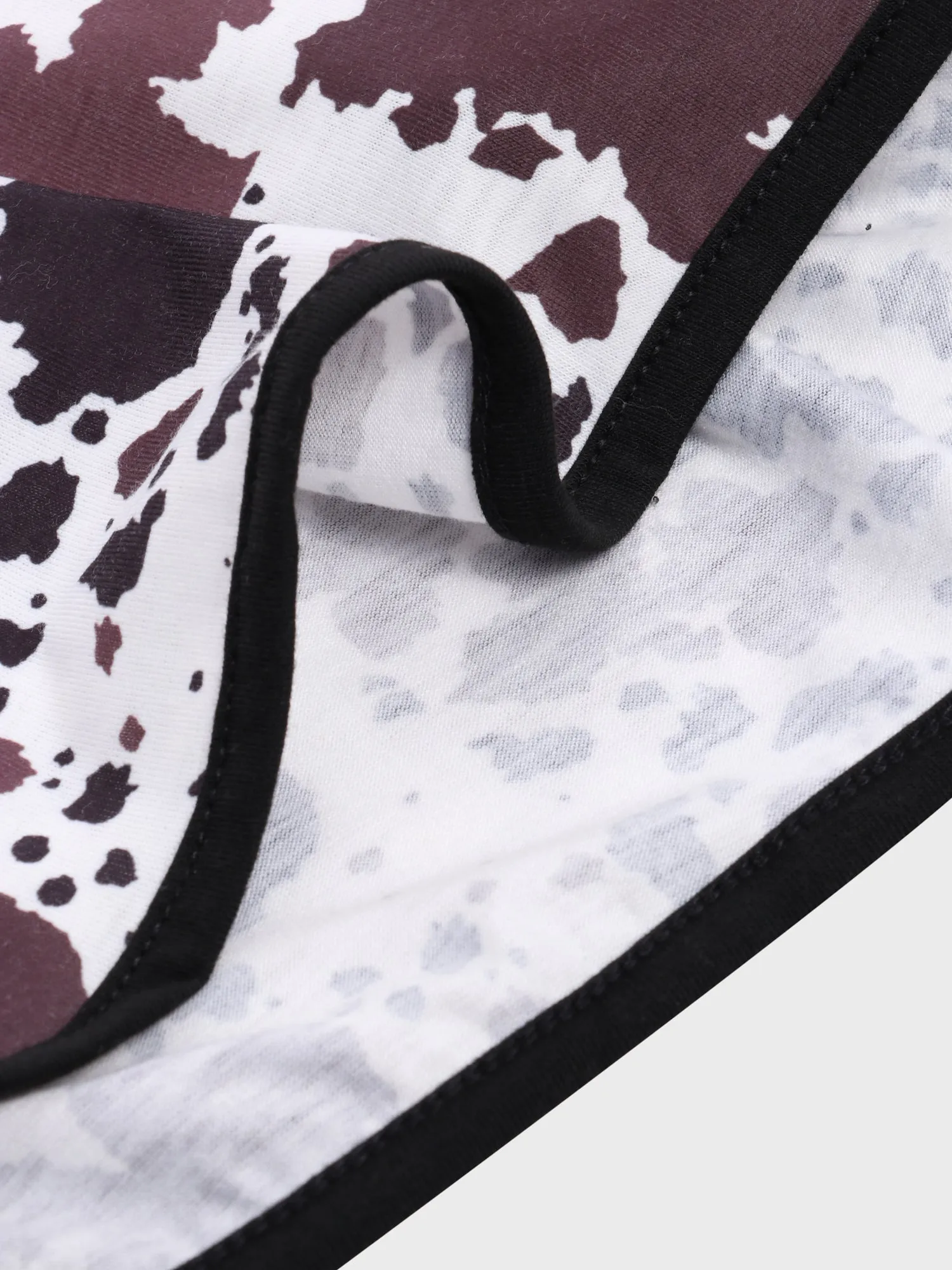 Midsize Comfy Stay At Home Print Shorts