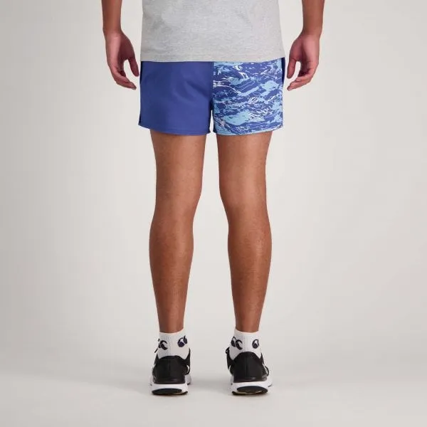 Militia 3in Harlequin Short - bright cobalt