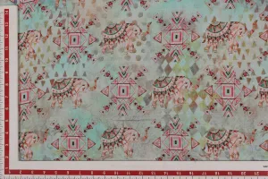 Multi Colour Traditional Modal Fabric