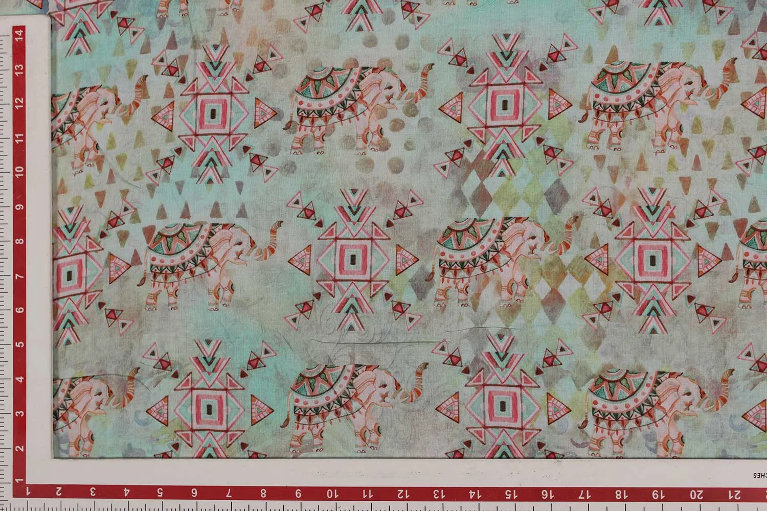 Multi Colour Traditional Modal Fabric