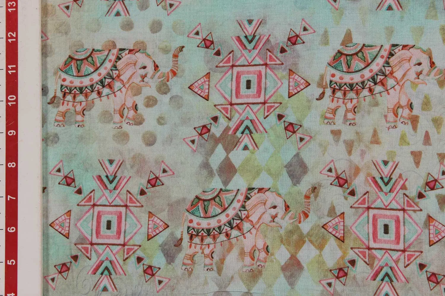 Multi Colour Traditional Modal Fabric