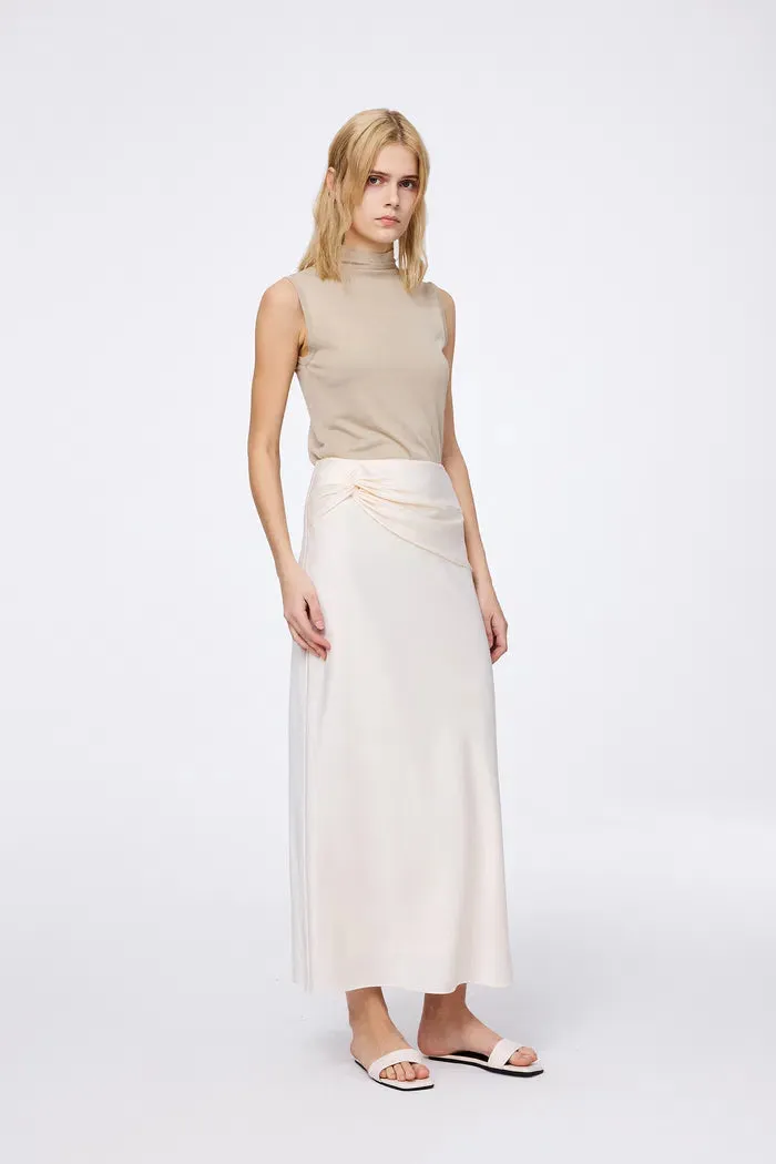 Nora Twisted Drape Skirt
