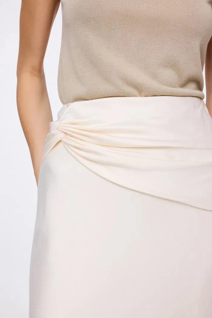 Nora Twisted Drape Skirt