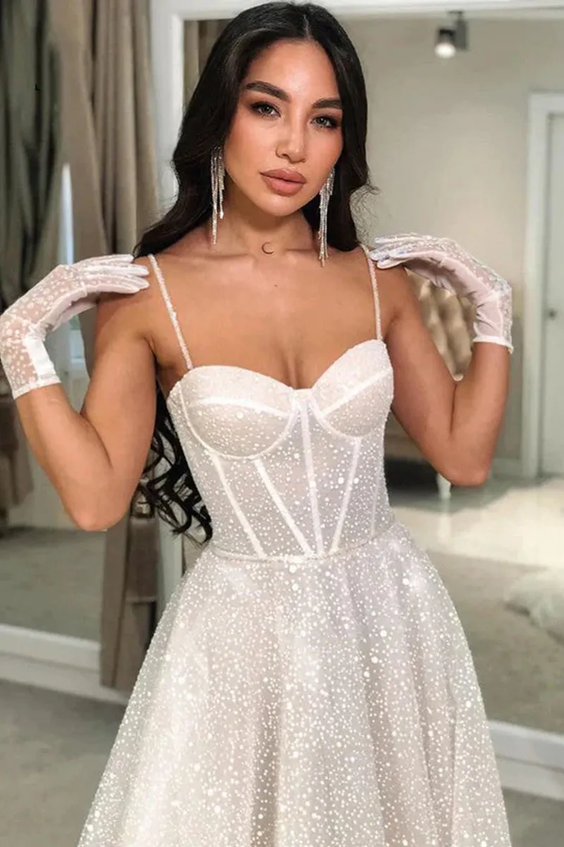 Norah Sparkling Graceful Wedding Dress