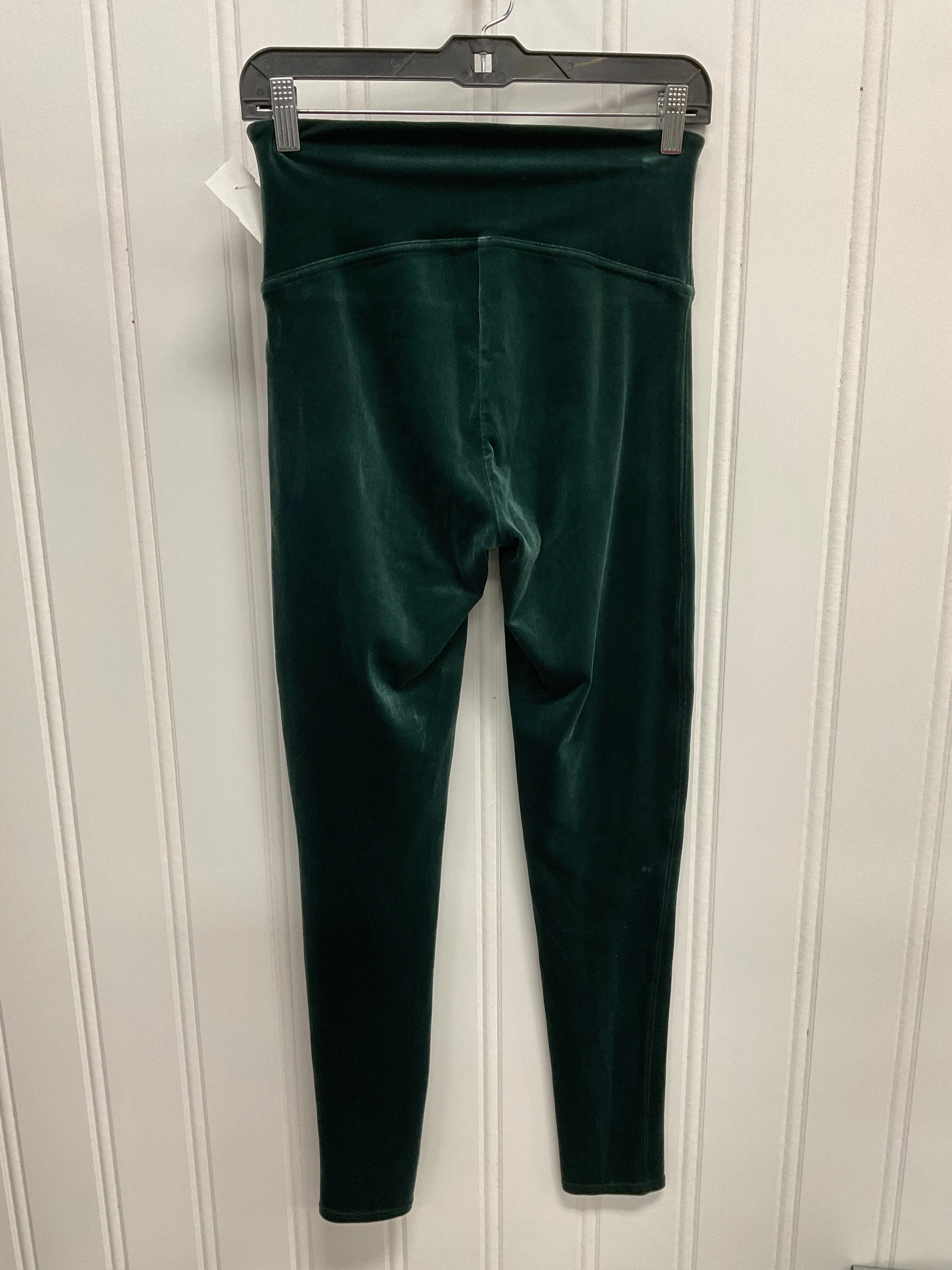 Pants Leggings By Spanx In Green, Size:L