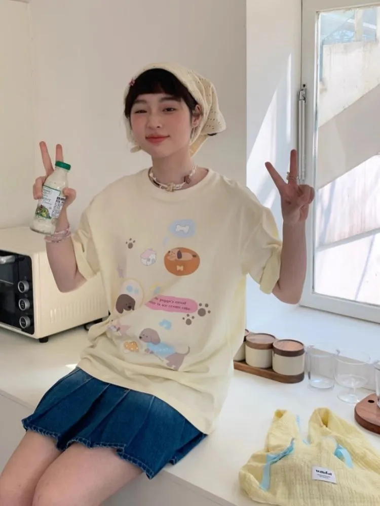 Peplum Casual Loose T-Shirt【s0000007711】