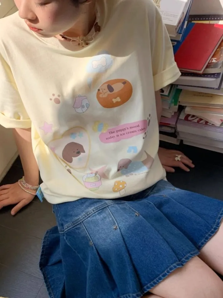 Peplum Casual Loose T-Shirt【s0000007711】