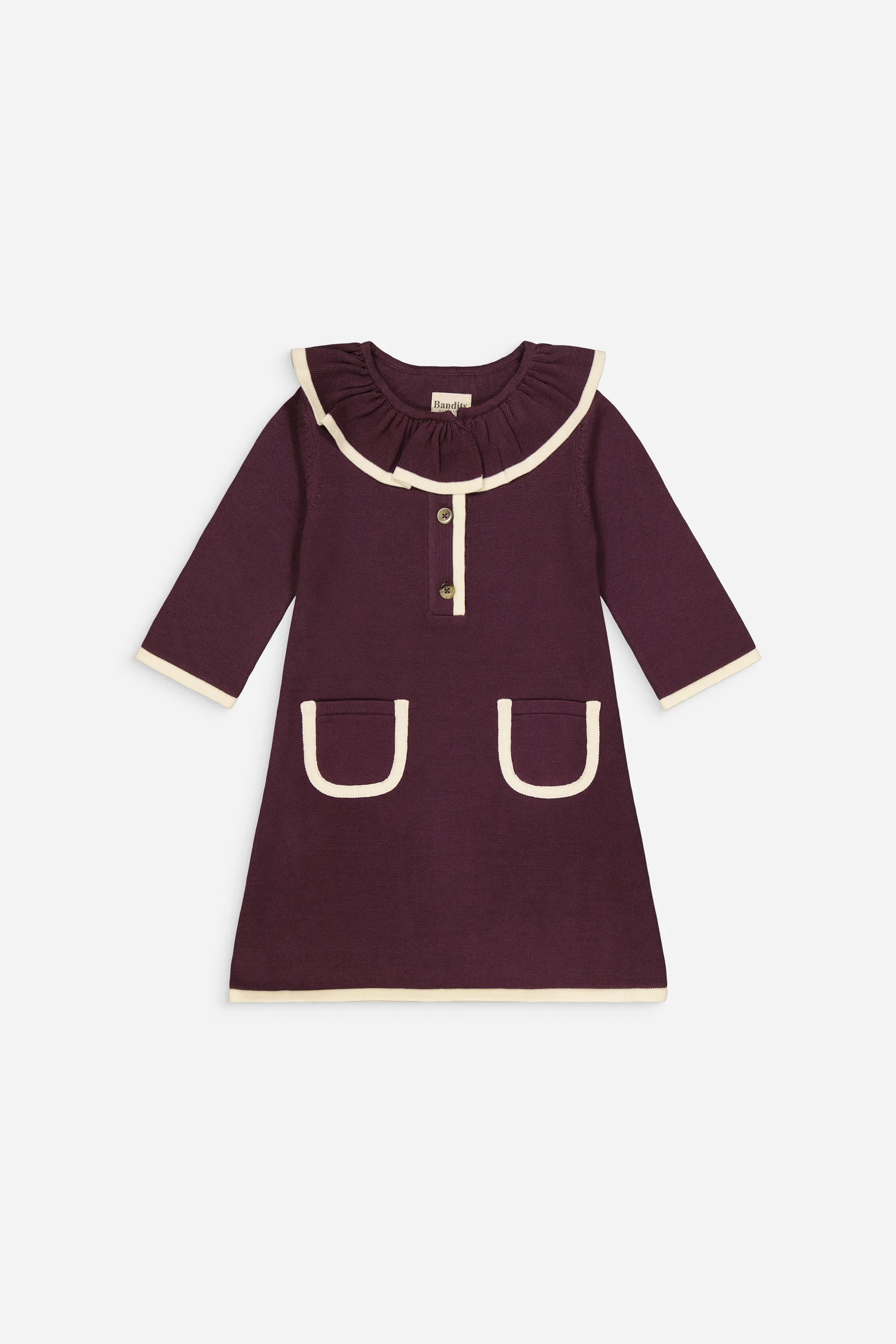 Philippa Prune Knit Dress