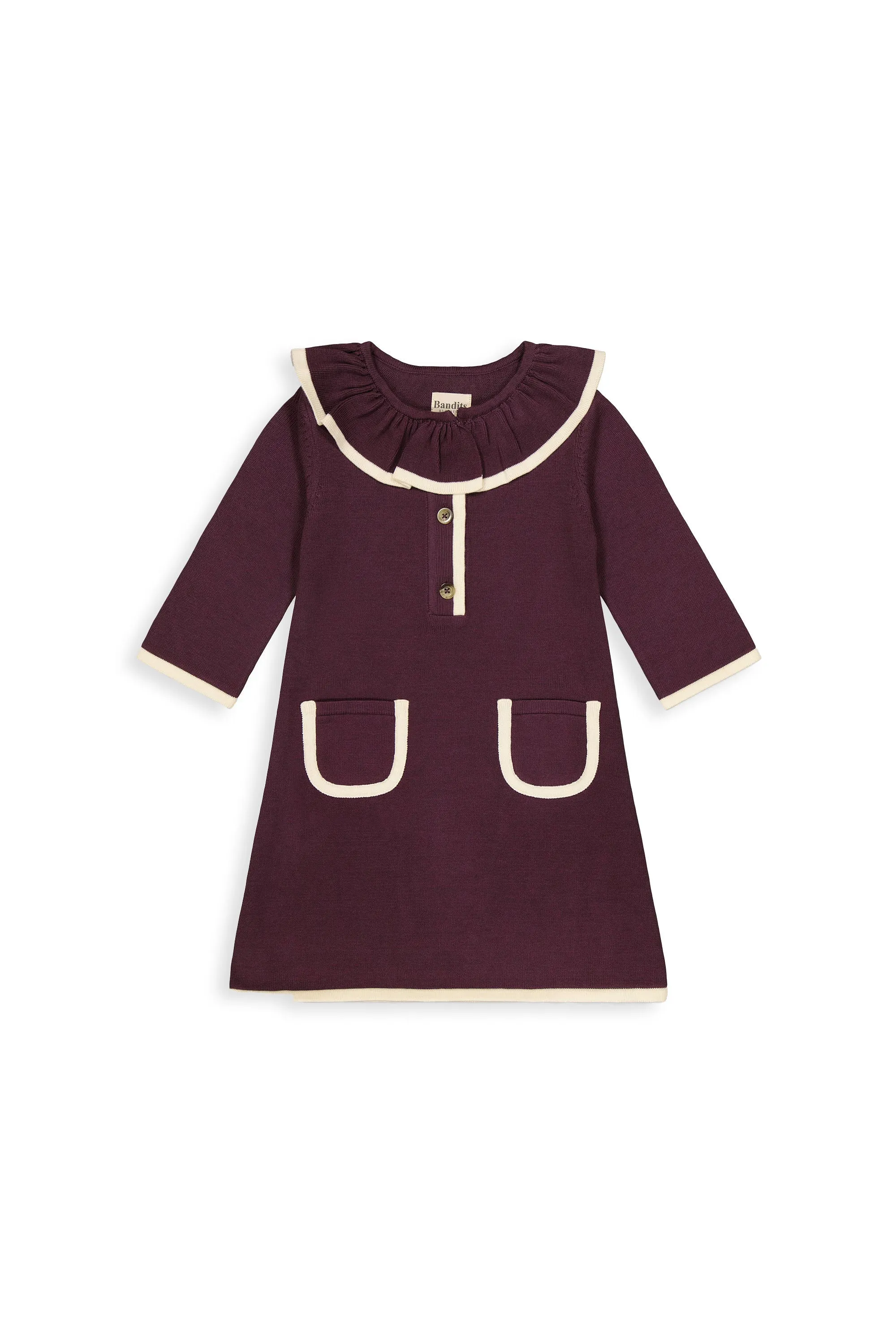 Philippa Prune Knit Dress