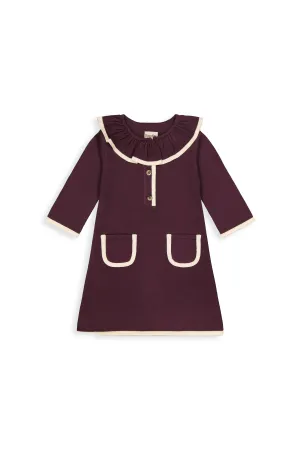 Philippa Prune Knit Dress