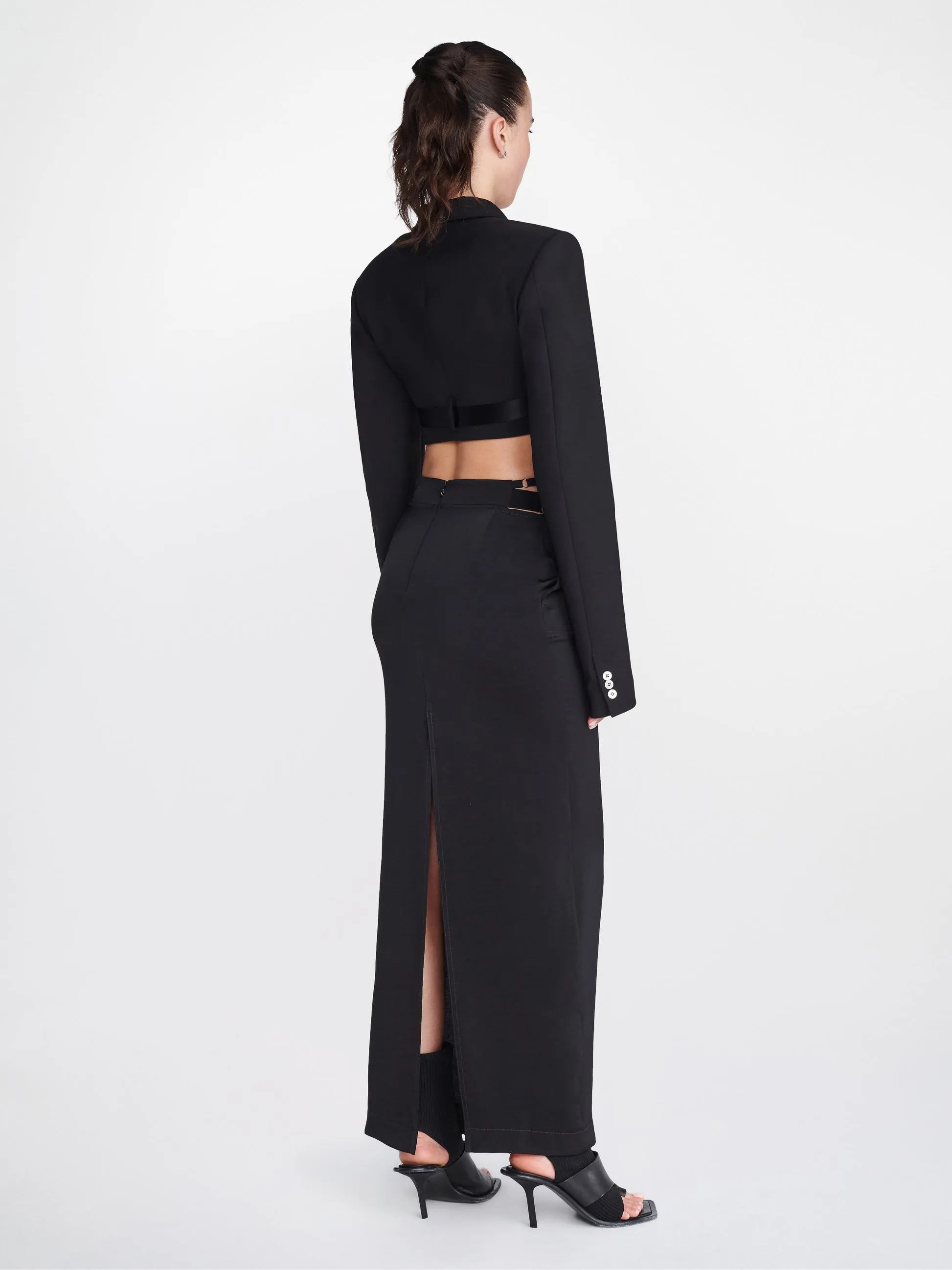 POCKET COLUMN SKIRT