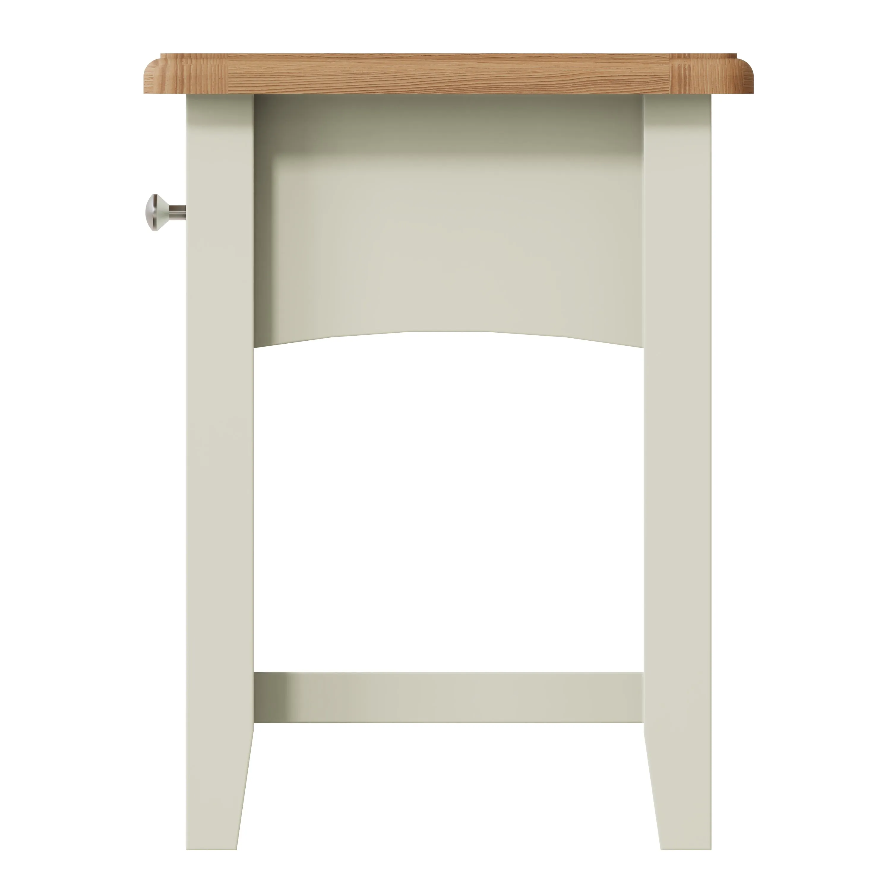 Salisbury Pure White Lamp Table 1 Drawer 40 x 36 x 47 cm