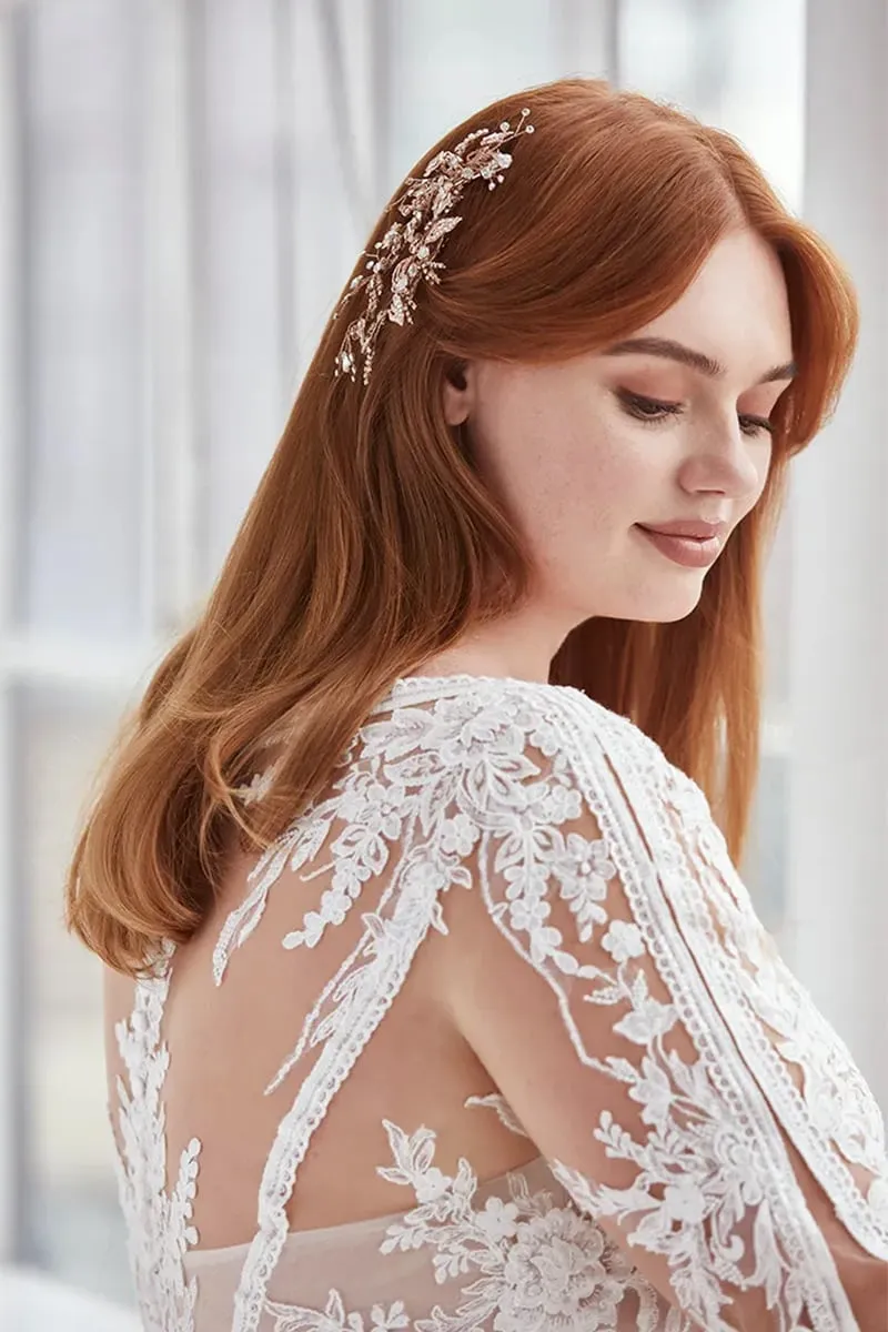 Serene Long-Sleeve Graceful Wedding Dress