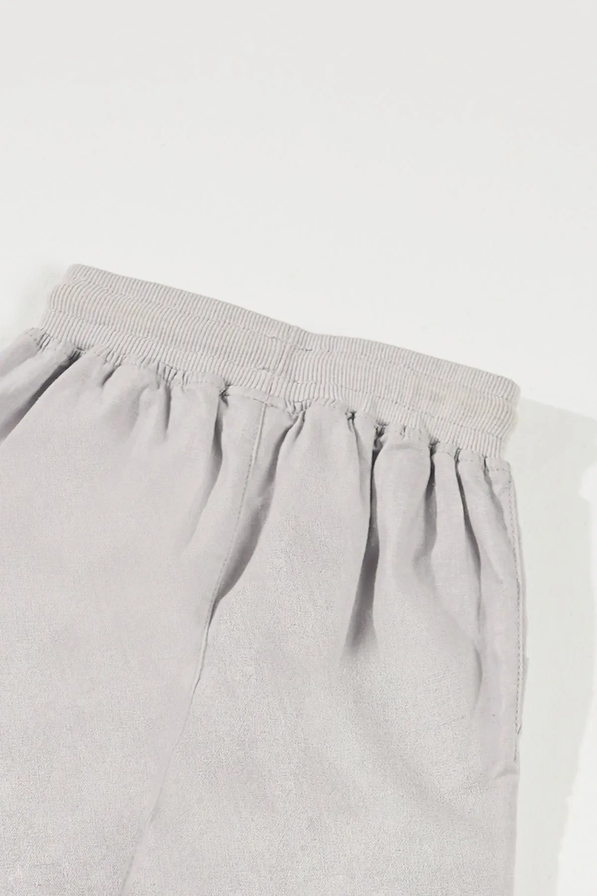 The Kurnia Relaxed Pants - Soft Grey