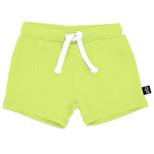 Whistle & Flute Bamboo Drawstring Shorts - Atomic Green